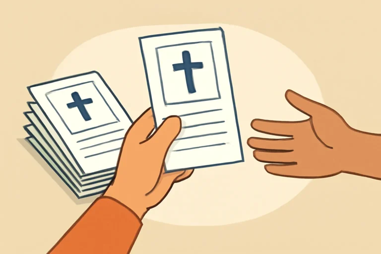 folletos para evangelizar