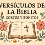 versículos dela biblia cortos y bonitos